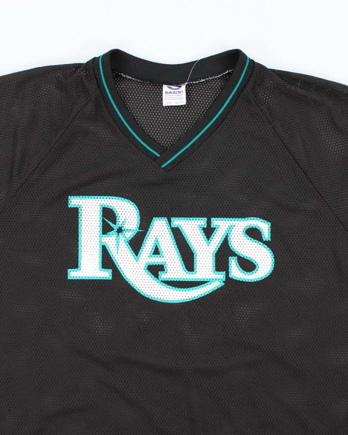 Vintage 90's Saxon Tampa Bay Rays Baseball Jersey - XL