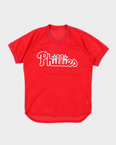 Vintage 90's Philadelphia Phillies Spell Out Baseball Jersey - M