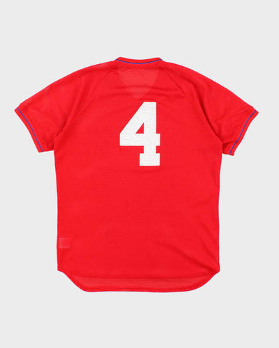 Vintage 90's Philadelphia Phillies Spell Out Baseball Jersey - M