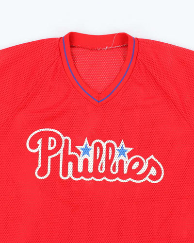 Vintage 90's Philadelphia Phillies Spell Out Baseball Jersey - M