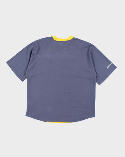 Vintage Y2K Nike Two Tone Small Swoosh Sports T-Shirt - L