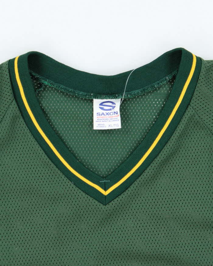 Vintage 90's Oakland Athletics Spell Out Baseball Sports T-Shirt - XL