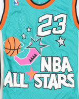 Vintage Mitchell &amp; Ness Hardwood Classics NBA All Stars Basketball Jersey - S