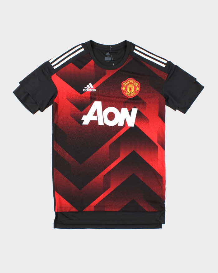 Adidas Manchester United 2017/18 Training Football Shirt - S