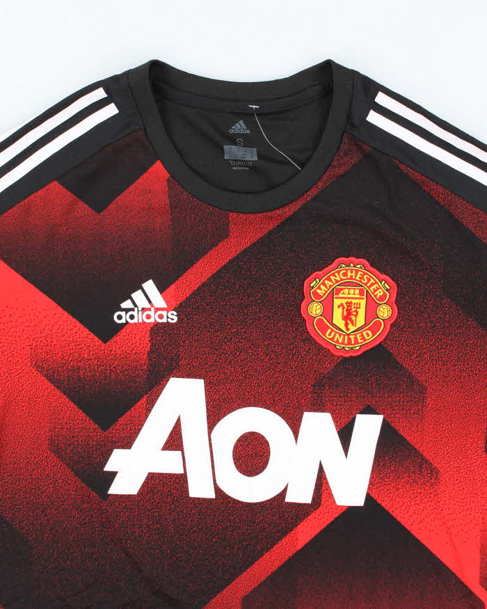 Adidas Manchester United 2017/18 Training Football Shirt - S
