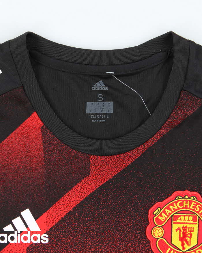 Adidas Manchester United 2017/18 Training Football Shirt - S