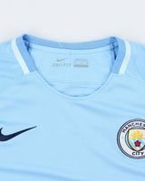 Nike Manchester City FC 2017/18 Home Football Shirt - XL