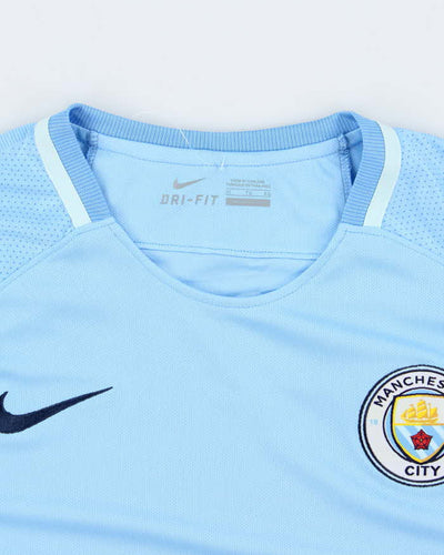 Nike Manchester City FC 2017/18 Home Football Shirt - XL