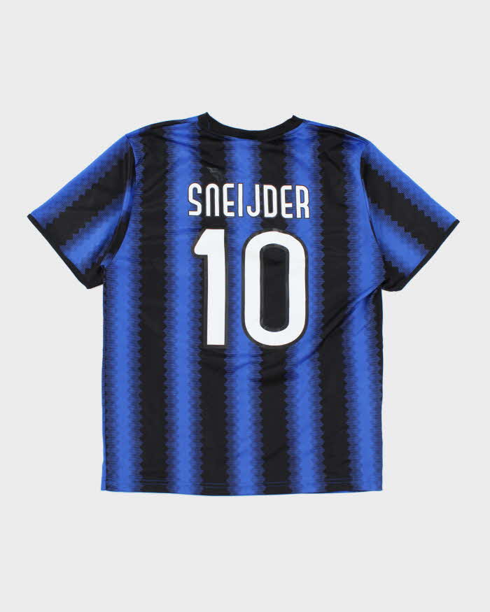 Vintage Inter Milan Club Official Home Football Shirt - L