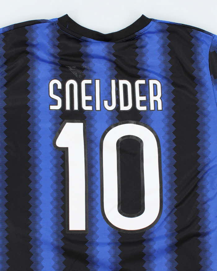 Vintage Inter Milan Club Official Home Football Shirt - L
