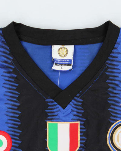 Vintage Inter Milan Club Official Home Football Shirt - L