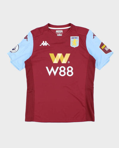 Kappa Aston Villa FC 2019/20 Home Football Shirt - M