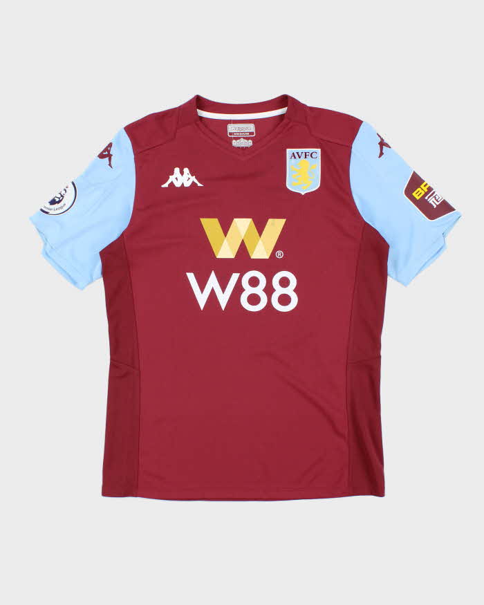 Kappa Aston Villa FC 2019/20 Home Football Shirt - M