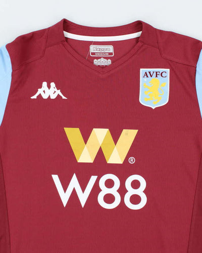 Kappa Aston Villa FC 2019/20 Home Football Shirt - M