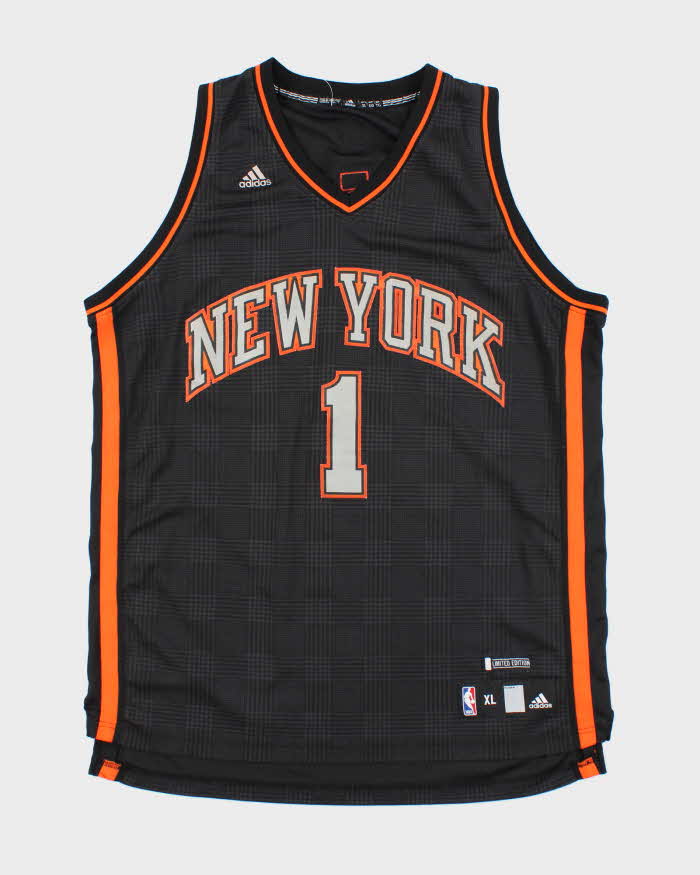Vintage 2000's Adidas New York Knicks NBA Basketball Jersey - XL