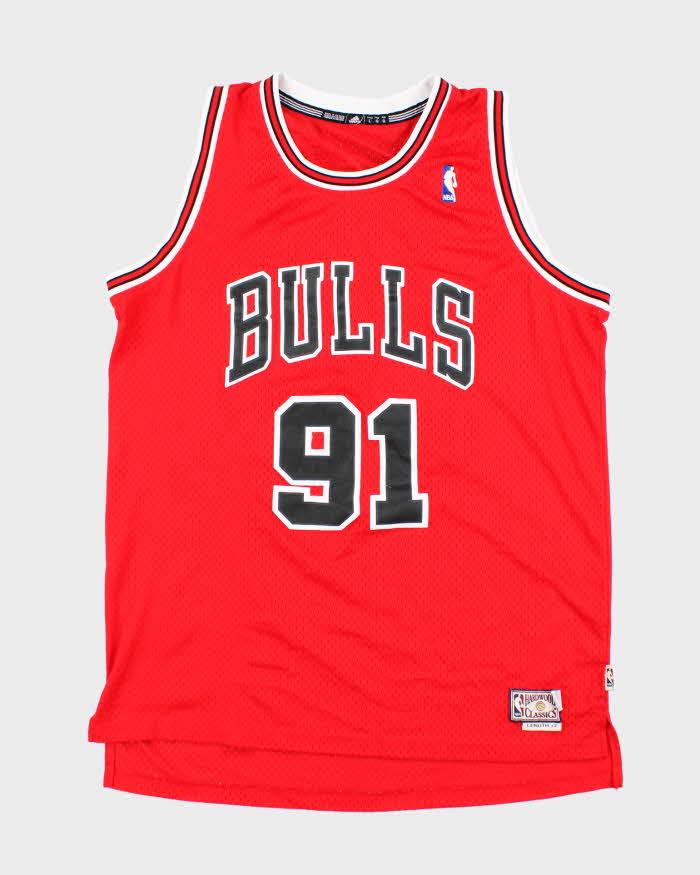 Vintage Hardwood Classics Chicago Bulls 97/98 NBA Basketball Jersey - XL