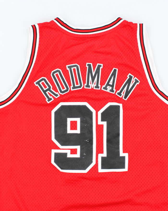 Vintage Hardwood Classics Chicago Bulls 97/98 NBA Basketball Jersey - XL