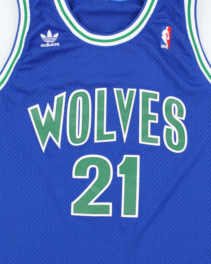 Vintage Hardwood Classics Minnesota Timberwolves NBA Basketball Jersey - XL