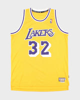 Vintage Hardwood Classics LA Lakers NBA Basketball Jersey - L