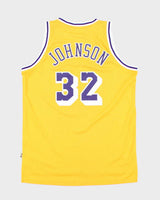 Vintage Hardwood Classics LA Lakers NBA Basketball Jersey - L