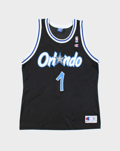 Vintage 90's Champion Orlando Magics NBA Basketball Jersey - L