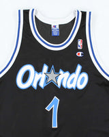 Vintage 90's Champion Orlando Magics NBA Basketball Jersey - L