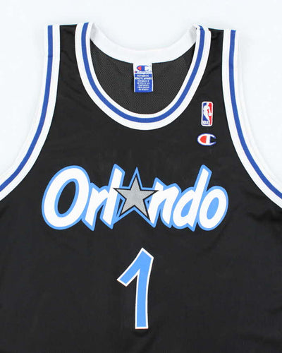 Vintage 90's Champion Orlando Magics NBA Basketball Jersey - L