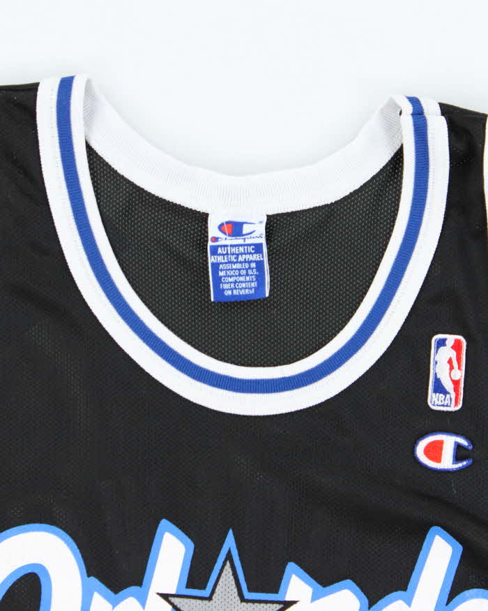 Vintage 90's Champion Orlando Magics NBA Basketball Jersey - L