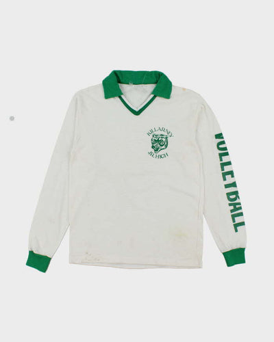 Vintage 80's Killarney Jr. High Volleyball Long Sleeve Sports Jersey - M
