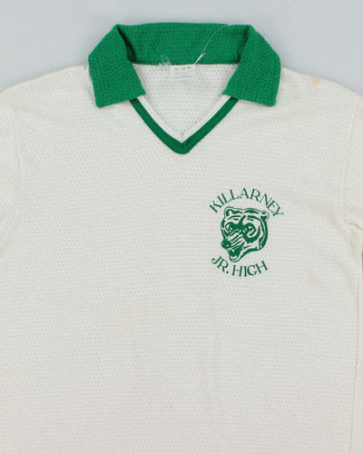 Vintage 80's Killarney Jr. High Volleyball Long Sleeve Sports Jersey - M