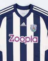 Adidas West Bromwich Albion Long Sleeve 2012/13 Home Football Shirt - XL