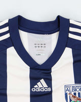 Adidas West Bromwich Albion Long Sleeve 2012/13 Home Football Shirt - XL