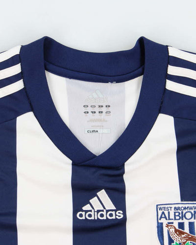 Adidas West Bromwich Albion Long Sleeve 2012/13 Home Football Shirt - XL