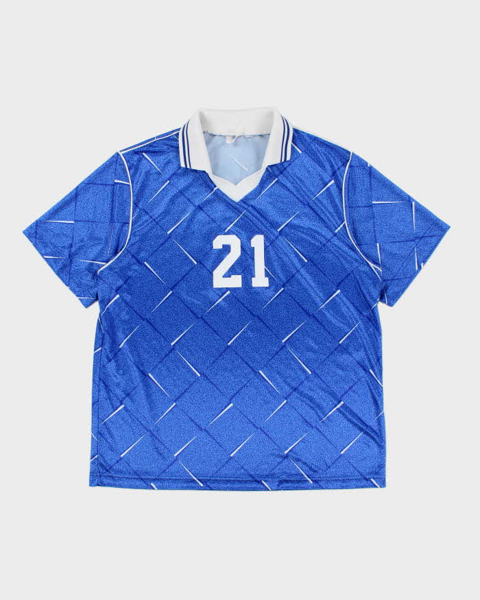 Vintage 90's Patterned Lightweight Sports Shirt - L