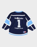 Vintage 2000's Shamrock Oversized Ice Hockey Jersey - M