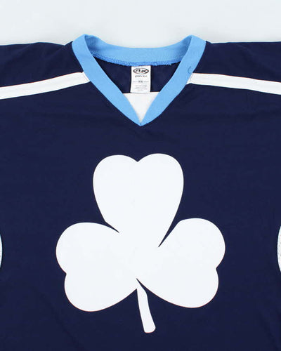 Vintage 2000's Shamrock Oversized Ice Hockey Jersey - M
