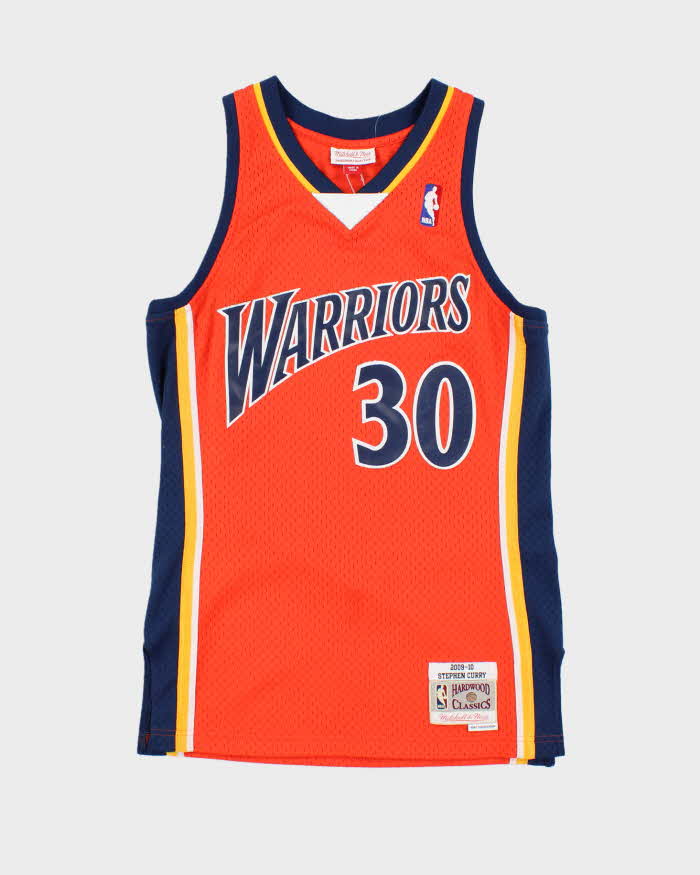 Vintage Mitchell &amp; Ness Golden State Warriors NBA Jersey - M