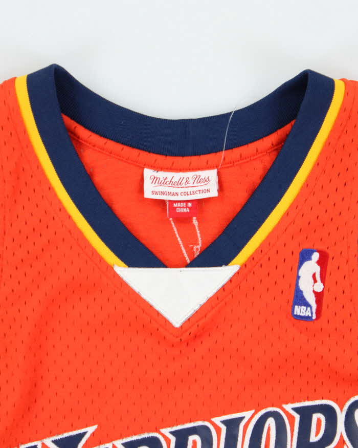 Vintage Mitchell &amp; Ness Golden State Warriors NBA Jersey - M