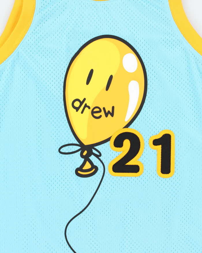 Vintage Drew 21 Justin Bieber Basketball Jersey - M