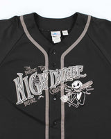Vintage 2000's Disney Nightmare Before Christmas Embroidered Baseball Jersey - XXL