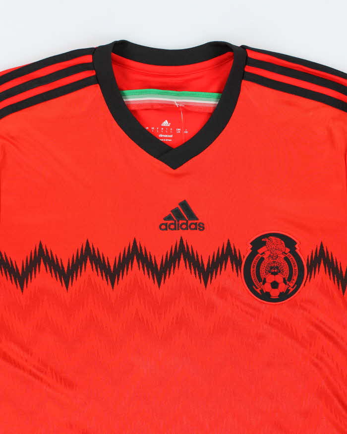 Adidas Mexico 2014 Away Football Shirt - L