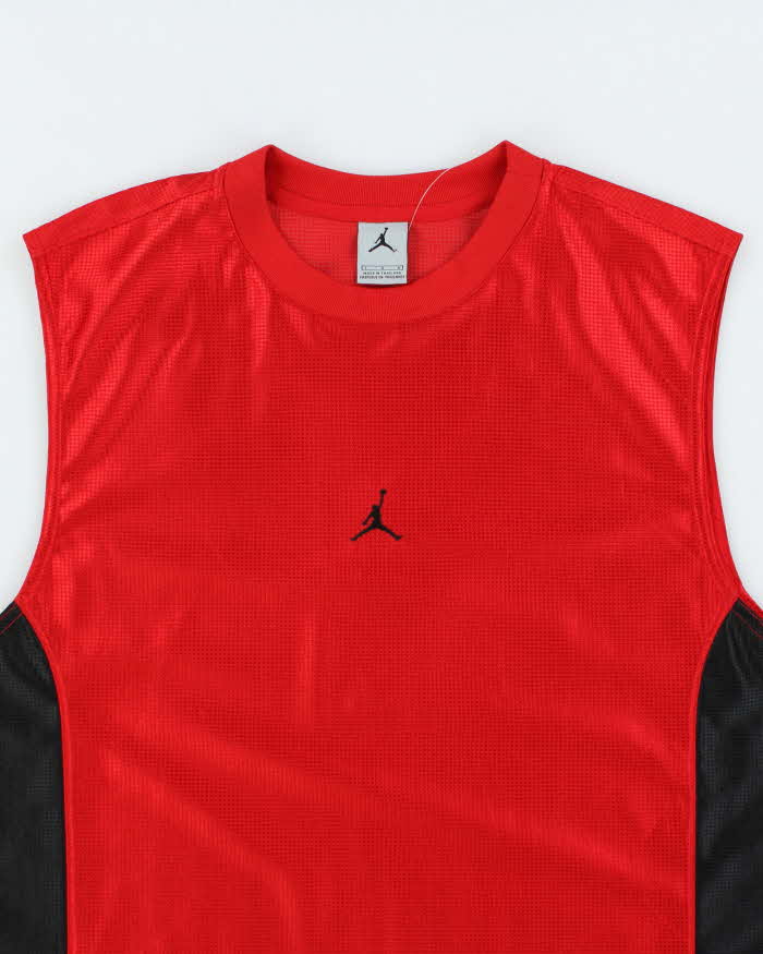 Vintage 2000's Jordan Embroidered Logo Basketball Jersey - L