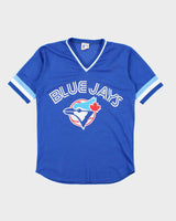 Vintage 80's MLB Toronto Blue Jays Graphic Print Sports Jersey - M