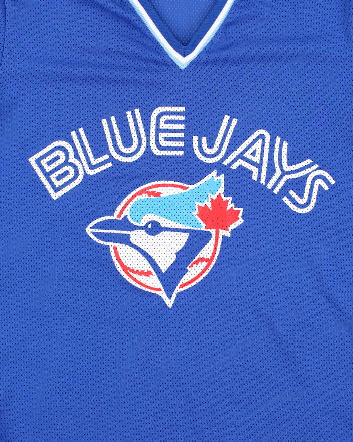 Vintage 80's MLB Toronto Blue Jays Graphic Print Sports Jersey - M