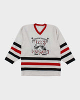 Vintage 90's Newton Ice Hawks Oversized Hockey Jersey - XL
