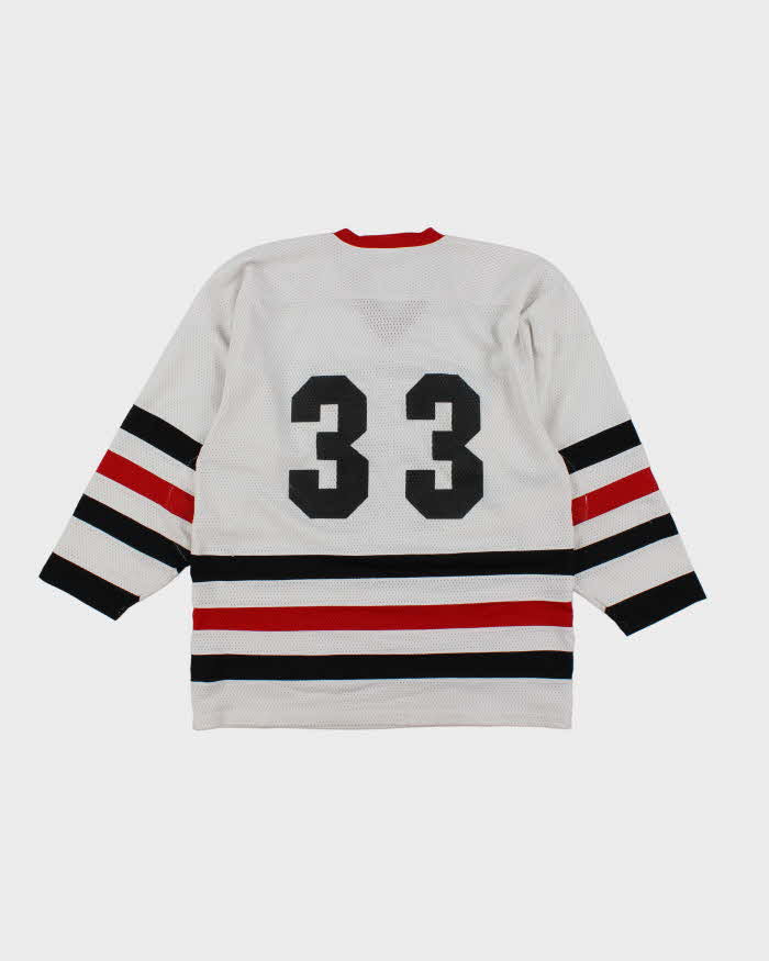 Vintage 90's Newton Ice Hawks Oversized Hockey Jersey - XL