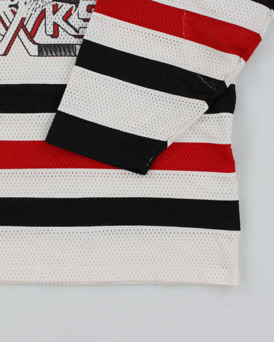 Vintage 90's Newton Ice Hawks Oversized Hockey Jersey - XL