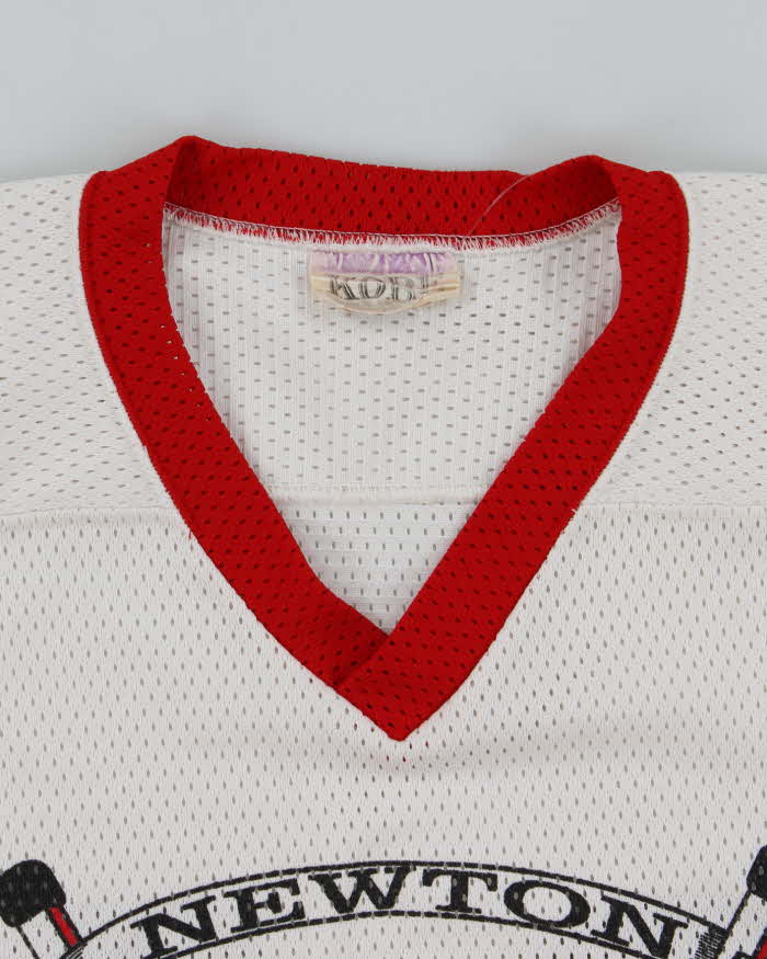Vintage 90's Newton Ice Hawks Oversized Hockey Jersey - XL