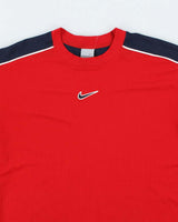 Vintage Y2K Nike Centre Logo Lightweight Sports Shirt - M