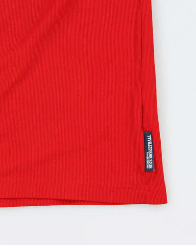 Vintage Y2K Nike Centre Logo Lightweight Sports Shirt - M